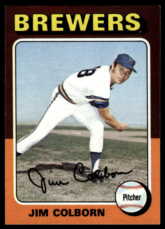 1975 Topps Baseball #305 - Jim Colborn - NM