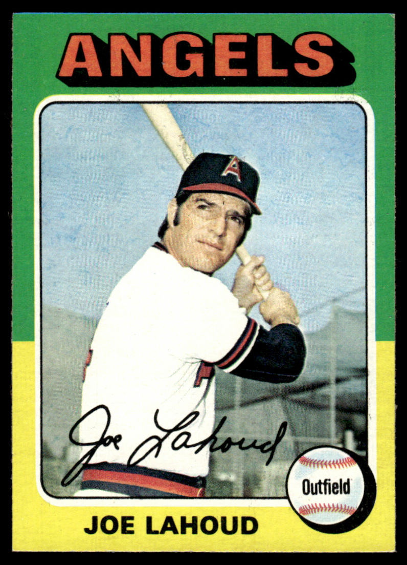 1975 Topps Baseball #317 - Joe Lahoud - NM