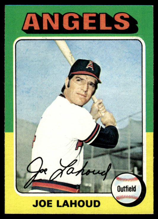 1975 Topps Baseball #317 - Joe Lahoud - NM