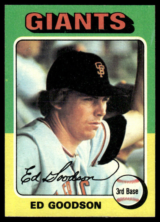 1975 Topps Baseball #322 - Ed Goodson - NM