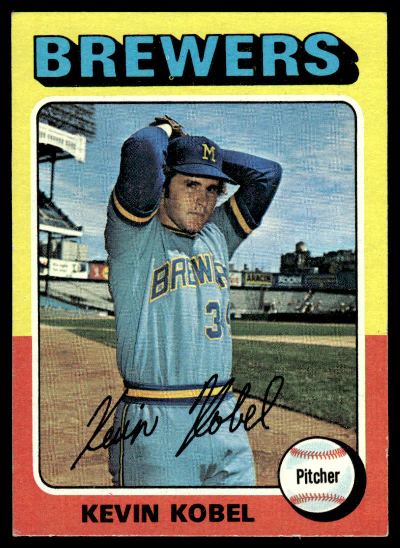 1975 Topps Baseball #337 - Kevin Kobel - NM