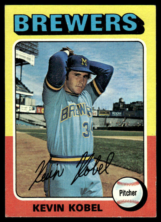 1975 Topps Baseball #337 - Kevin Kobel - NM