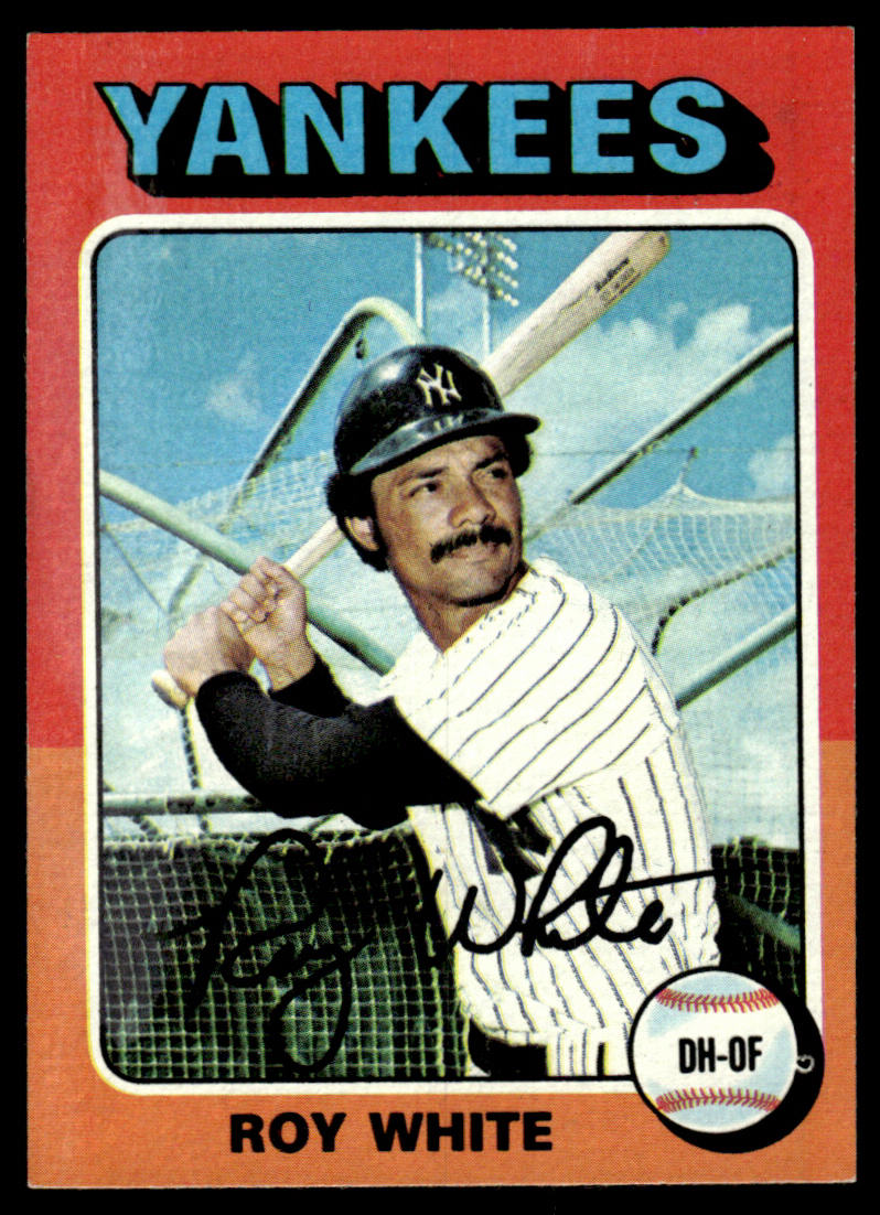 1975 Topps Baseball #375 - Roy White - NM