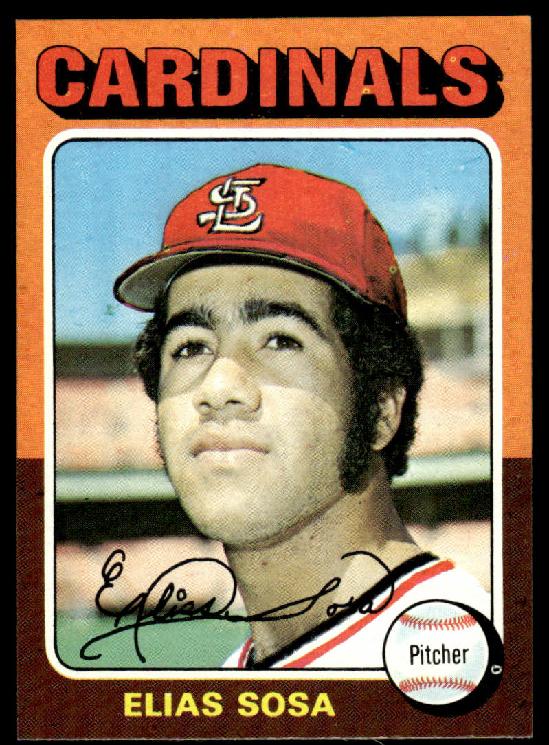 1975 Topps Baseball #398 - Elias Sosa - NMMT