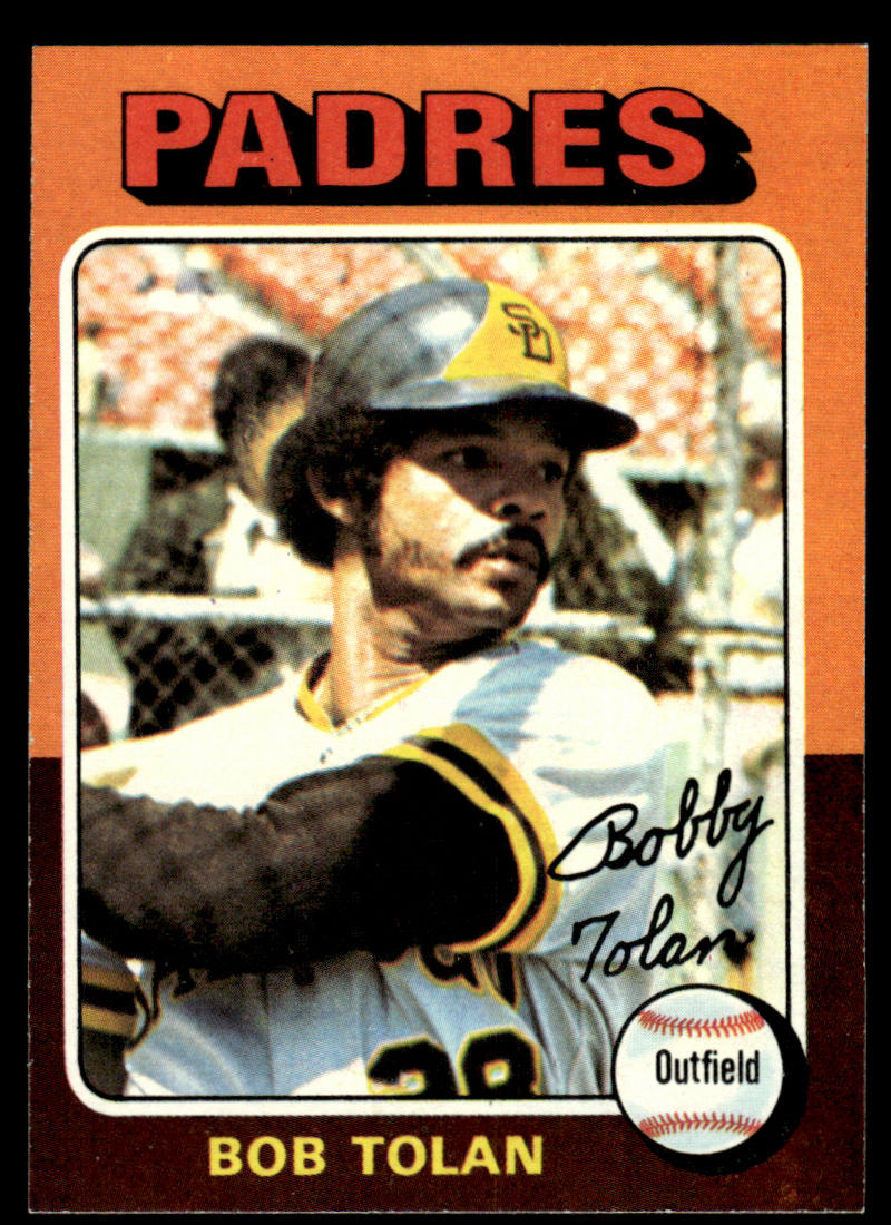 1975 Topps Baseball #402 - Bob Tolan - NM