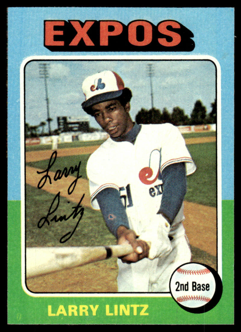 1975 Topps Baseball #416 - Larry Lintz - NMMT