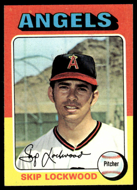 1975 Topps Baseball #417 - Skip Lockwood - NM
