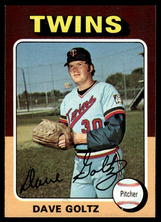 1975 Topps Baseball #419 - Dave Goltz - NMMT