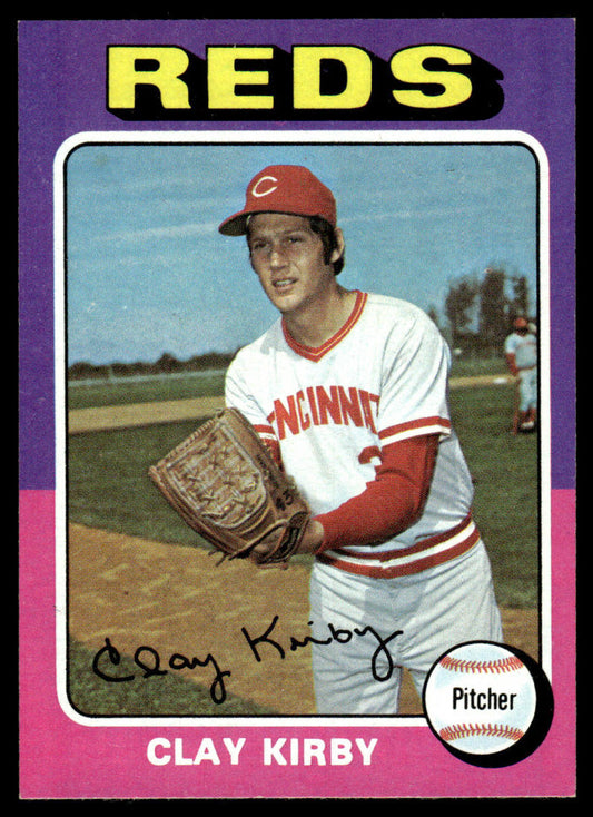 1975 Topps Baseball #423 - Clay Kirby - NM