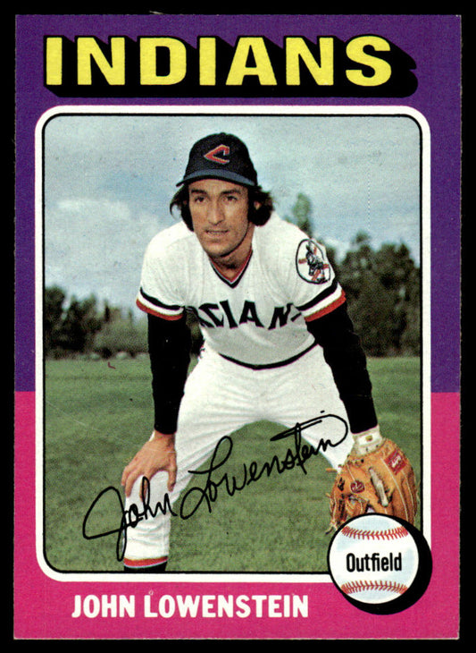 1975 Topps Baseball #424 - John Lowenstein - NM