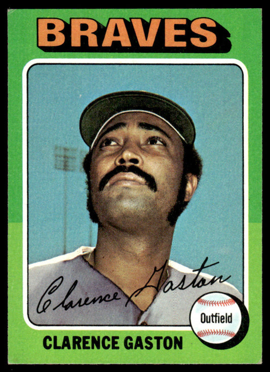1975 Topps Baseball #427 - Clarence Gaston - EXMT