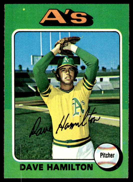 1975 Topps Baseball #428 - Dave Hamilton - NM