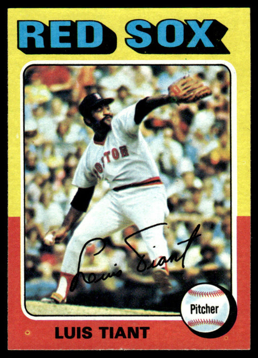 1975 Topps Baseball #430 - Luis Tiant - NM
