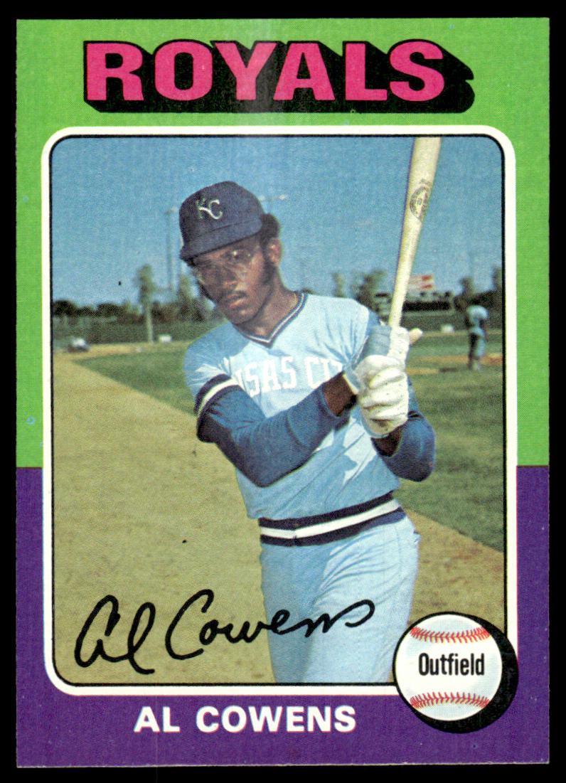 1975 Topps Baseball #437 - Al Cowens RC - NM