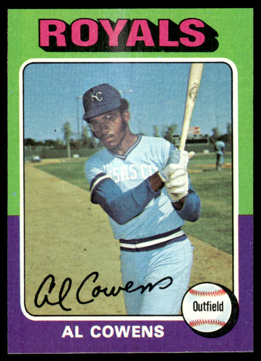1975 Topps Baseball #437 - Al Cowens RC - NM