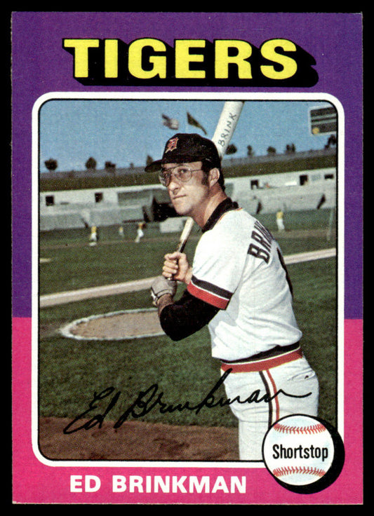 1975 Topps Baseball #439 - Ed Brinkman - NM