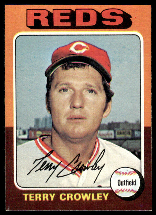 1975 Topps Baseball #447 - Terry Crowley - NM