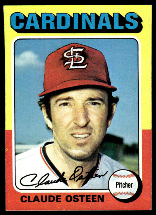 1975 Topps Baseball #453 - Claude Osteen - NM