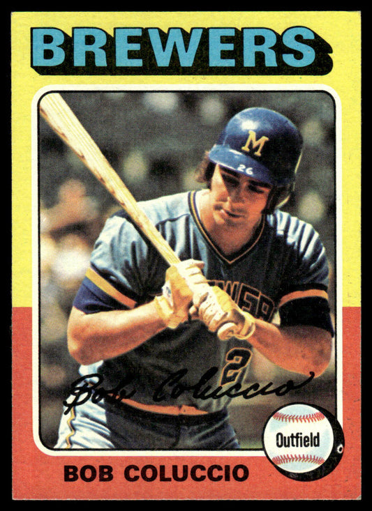 1975 Topps Baseball #456 - Bob Coluccio - NM