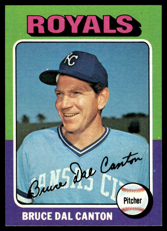 1975 Topps Baseball #472 - Bruce Dal Canton - NM