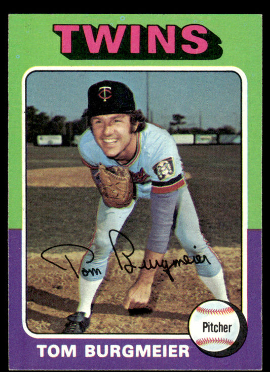 1975 Topps Baseball #478 - Tom Burgmeier - NM