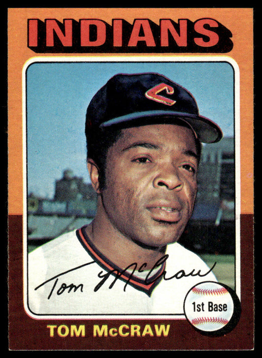 1975 Topps Baseball #482 - Tom McCraw - NMMT