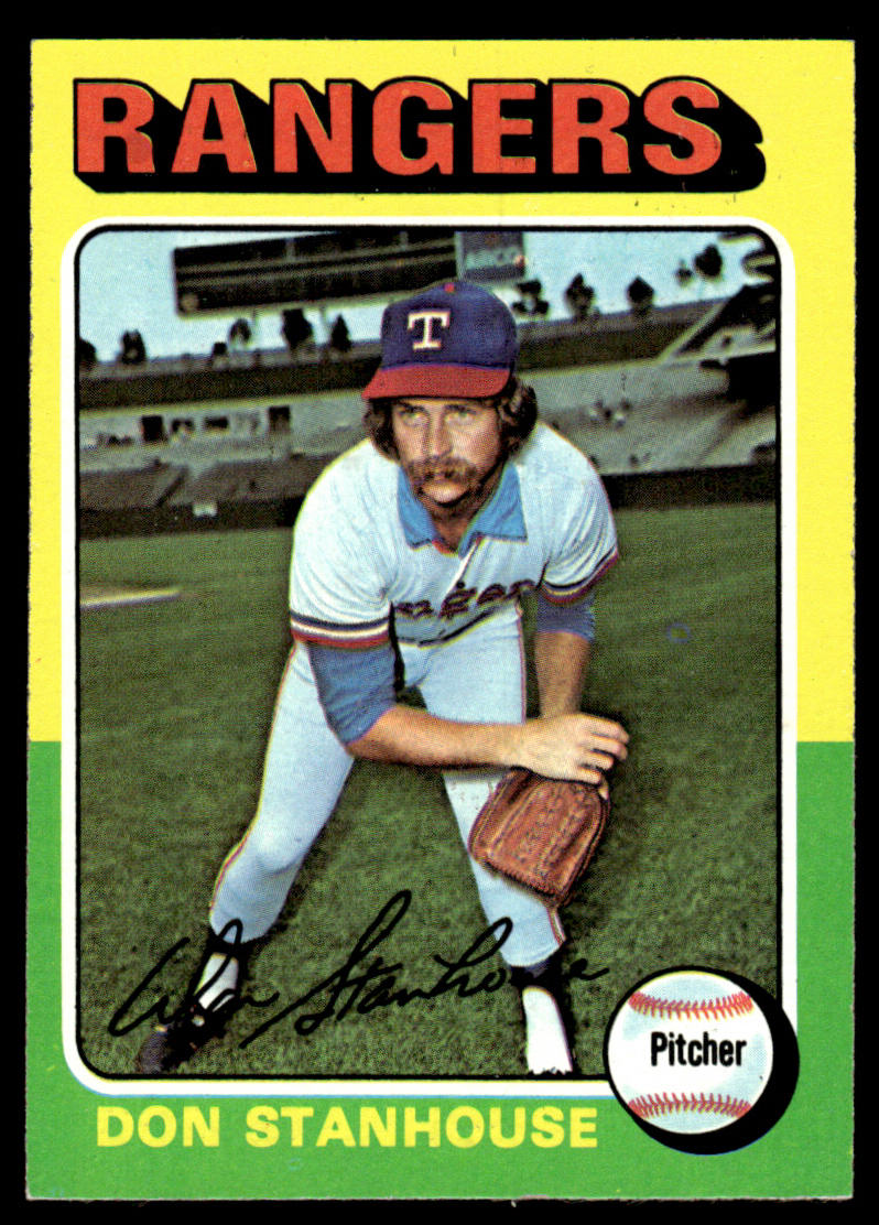 1975 Topps Baseball #493 - Don Stanhouse - NM