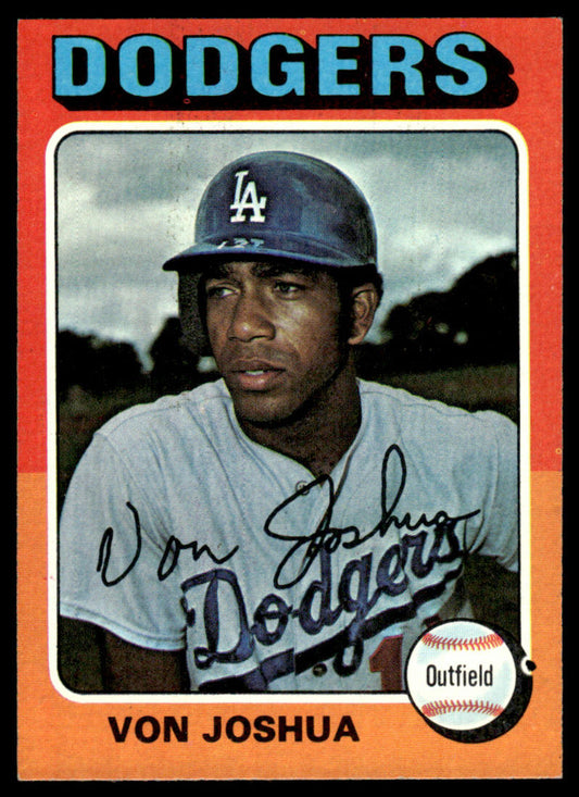 1975 Topps Baseball #547 - Von Joshua - NM