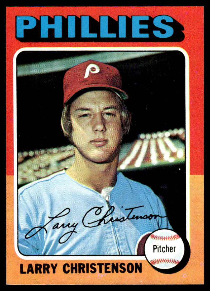 1975 Topps Baseball #551 - Larry Christenson - NM
