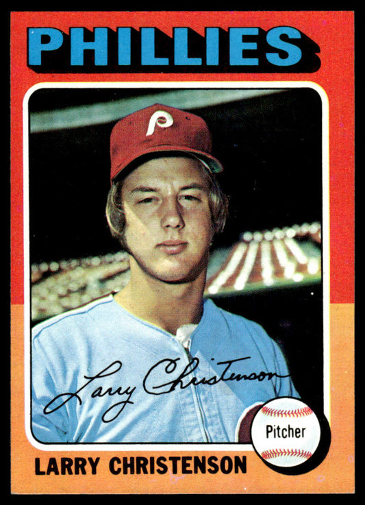 1975 Topps Baseball #551 - Larry Christenson - NM