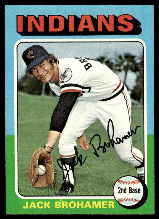 1975 Topps Baseball #552 - Jack Brohamer - NM