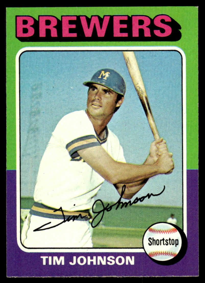 1975 Topps Baseball #556 - Tim Johnson - NM