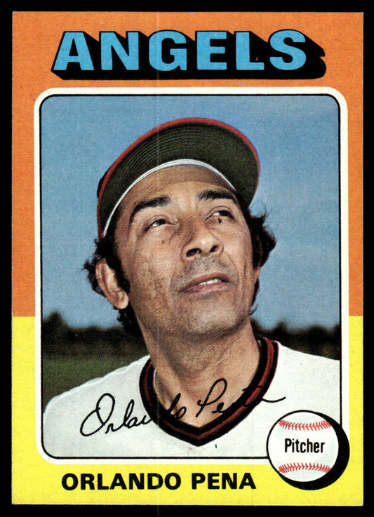 1975 Topps Baseball #573 - Orlando Pena - NM