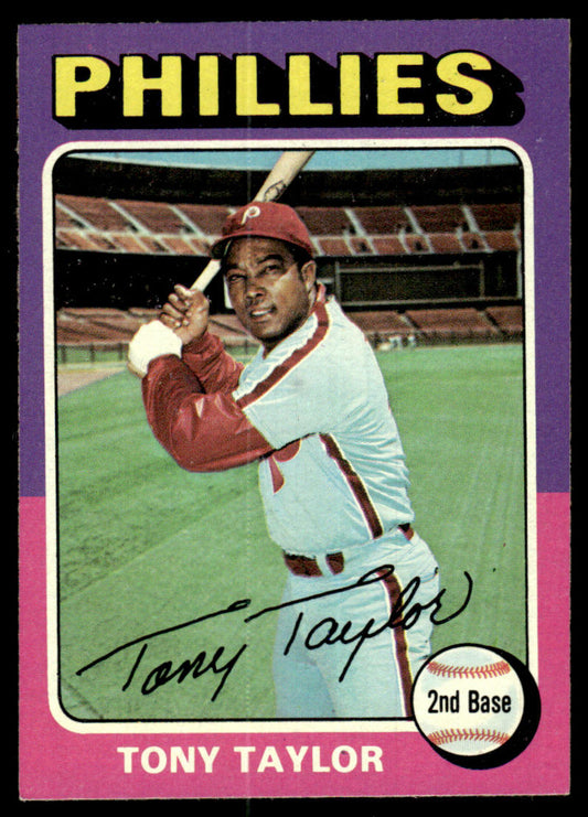 1975 Topps Baseball #574 - Tony Taylor - NM