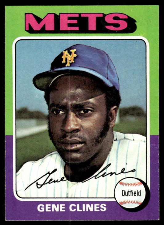 1975 Topps Baseball #575 - Gene Clines - NM