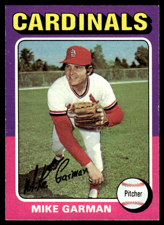 1975 Topps Baseball #584 - Mike Garman - NM