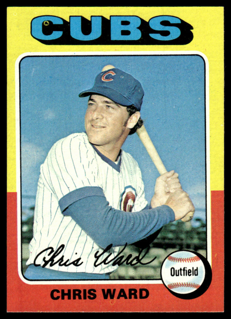 1975 Topps Baseball #587 - Chris Ward RC - NM