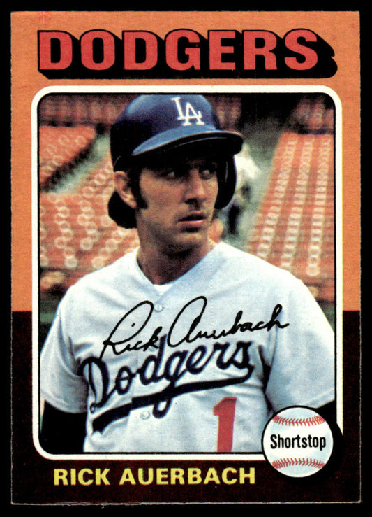 1975 Topps Baseball #588 - Rick Auerbach - NM