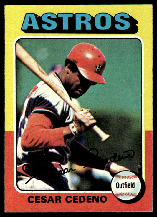 1975 Topps Baseball #590 - Cesar Cedeno - NM