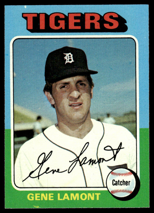 1975 Topps Baseball #593 - Gene Lamont - NM