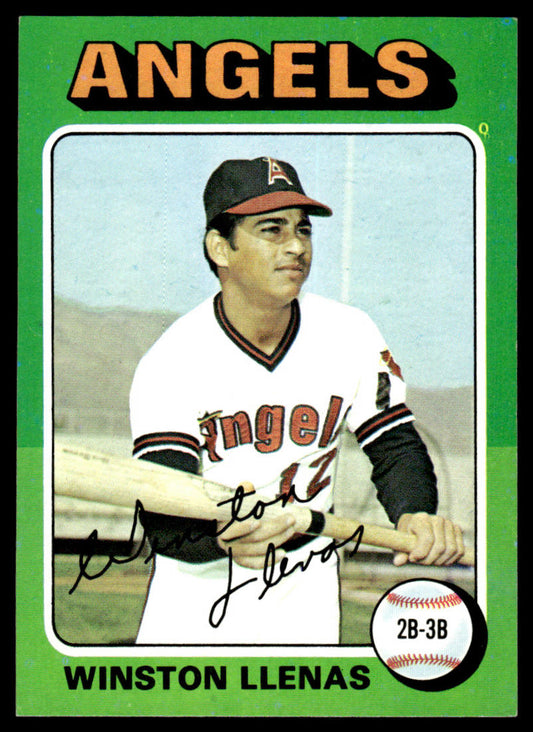 1975 Topps Baseball #597 - Winston Llenas - NM