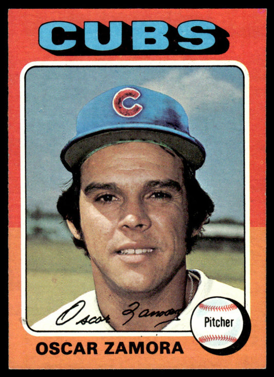 1975 Topps Baseball #604 - Oscar Zamora RC - NM
