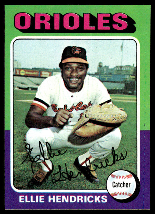 1975 Topps Baseball #609 - Ellie Hendricks - NM