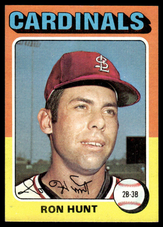 1975 Topps Baseball #610 - Ron Hunt - EXMT