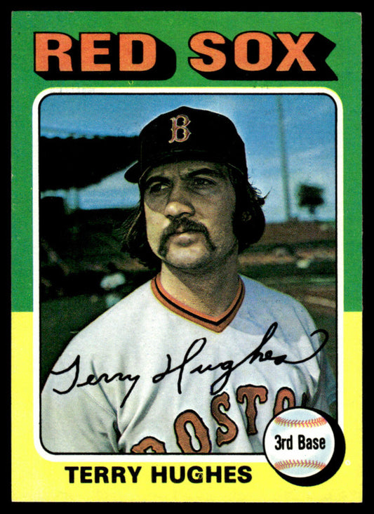 1975 Topps Baseball #612 - Terry Hughes - NM