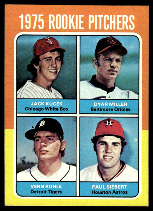 1975 Topps Baseball #614 - 1975 Rookie Pitchers - NM