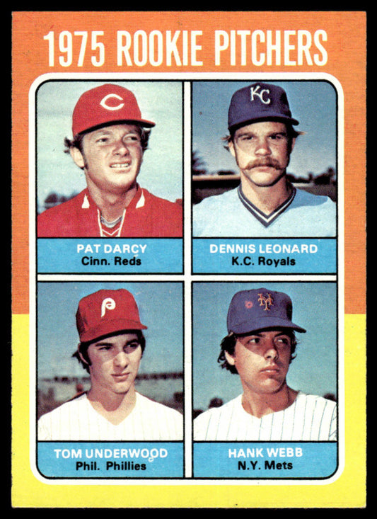 1975 Topps Baseball #615 - 1975 Rookie Pitchers - NM