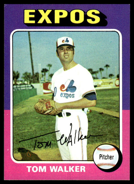 1975 Topps Baseball #627 - Tom Walker - EXMT
