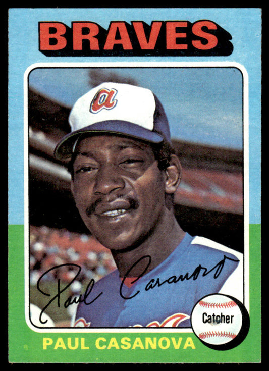 1975 Topps Baseball #633 - Paul Casanova - NM