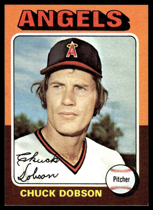 1975 Topps Baseball #635 - Chuck Dobson - NM